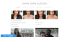 Desktop Screenshot of jamiesaraslovon.com