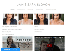 Tablet Screenshot of jamiesaraslovon.com